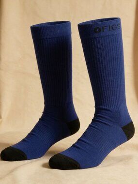 Figs Navy Comfortable Compression Socks Size M